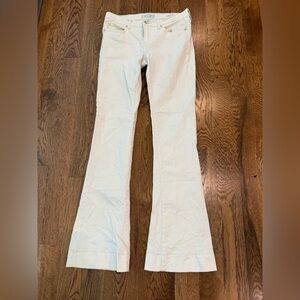 Henry & Belle White Micro Flare Jeans